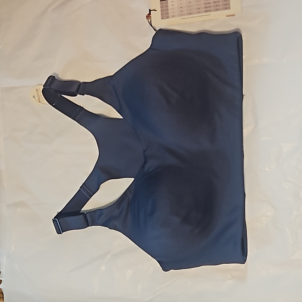 CALIA Women's Made To Move Racerback Bra: MEDIUM SUPPORT: BLUE:NEW WITH TAGS: S